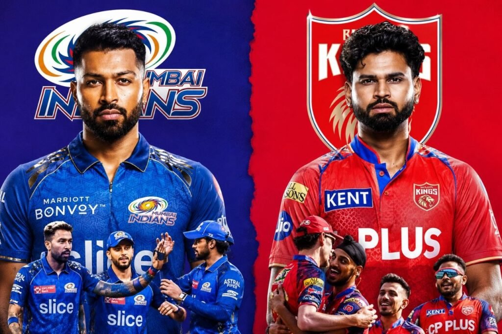 IPL 2026: Punjab Kings ਤੇ Mumbai Indians ਵਿਚਕਾਰ ਅੱਜ ਹੋਵੇਗੀ ਵੱਡੀ ਟੱਕਰ